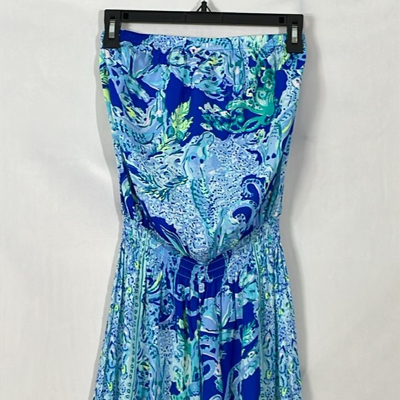 NWT Lilly Pulitzer Pim Jumpsuit Sea Sirens Size XS EUC - Picture 6 of 14